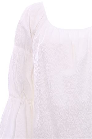 Cotton tunic with embossed effect FEDERICA TOSI | FTE21BL064OPP00460001